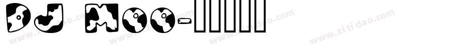 DJ Moo字体转换